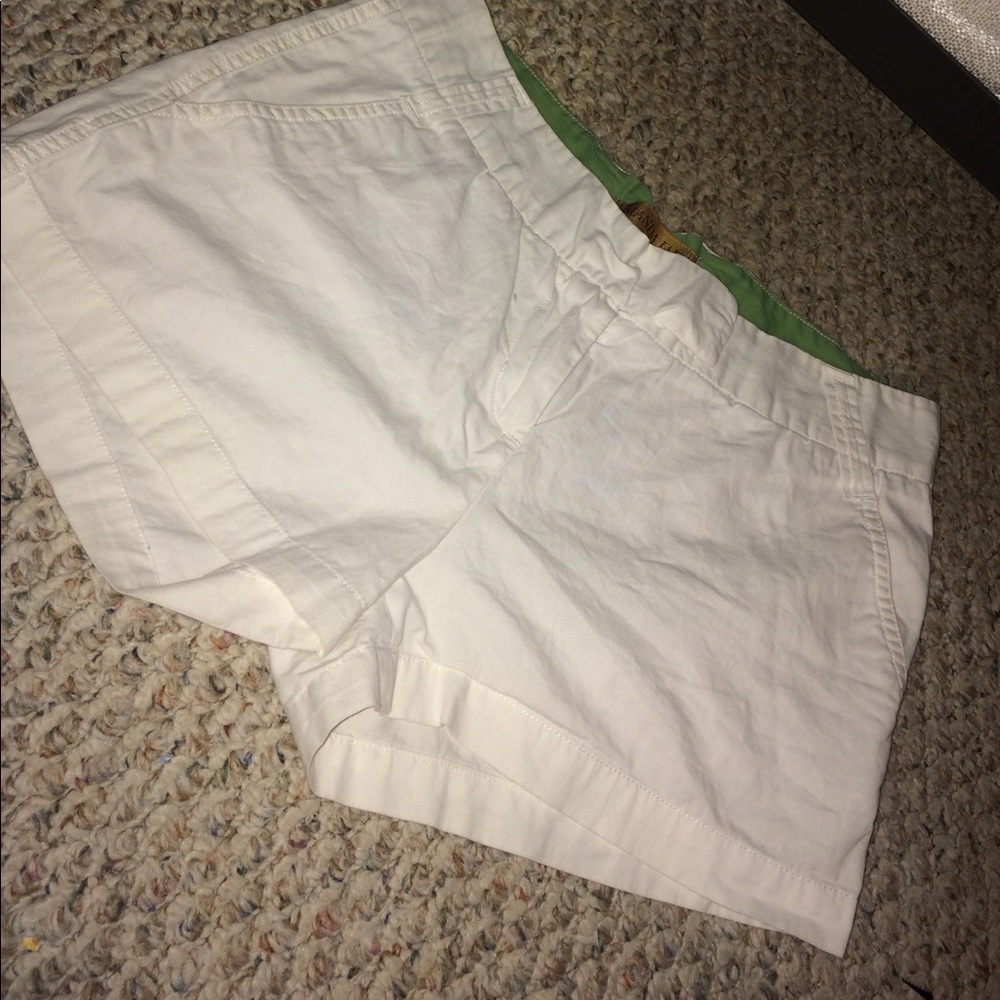 White shorts