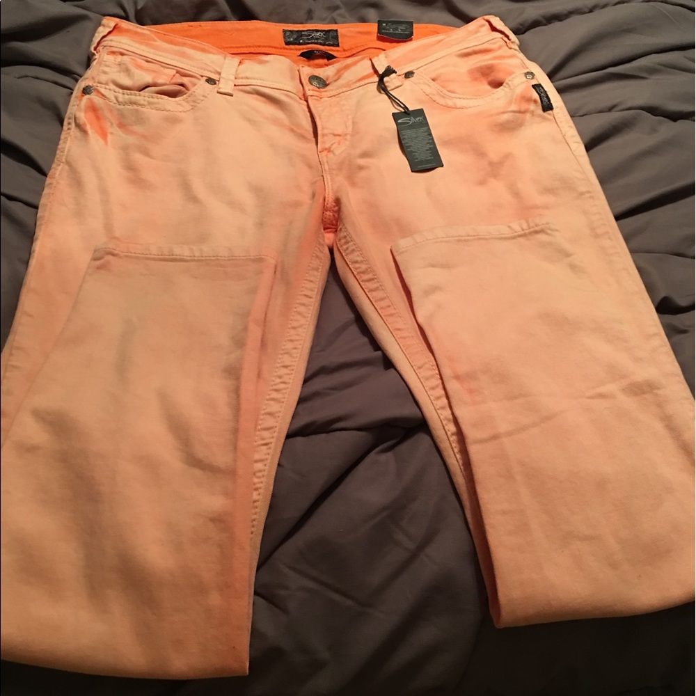 BNWT silver suki skinny jeans 34/31