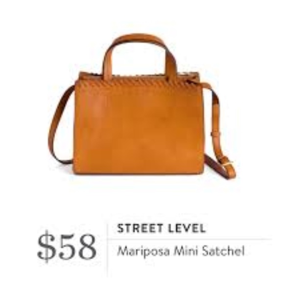Street Level Handbags - Steet Level Mariposa Mini Satchel