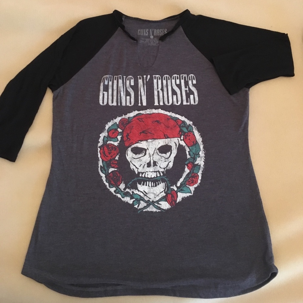 Vintage style Guns n Roses band shirt
