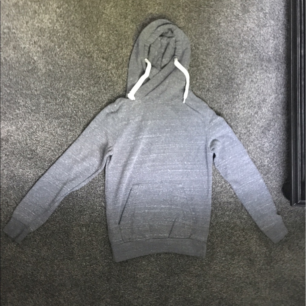 H&M cowl neck heathered gray sweatshirt