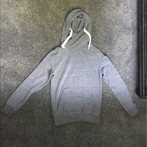 H&M cowl neck heathered gray sweatshirt