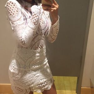 White dress