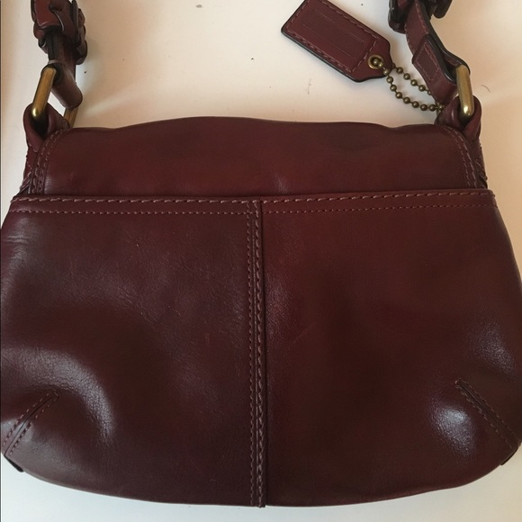 SOLD Coach leather mini shoulder bag - Picture 3 of 5