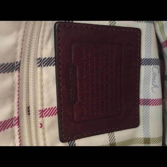 SOLD Coach leather mini shoulder bag - Picture 4 of 5