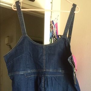 Stretchy denim dress !!