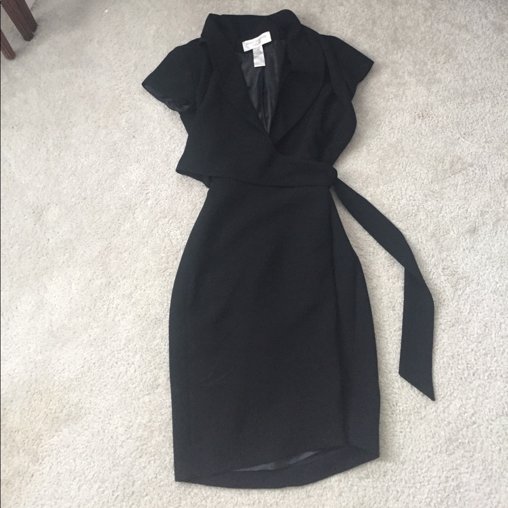 Black Wrap Dress
