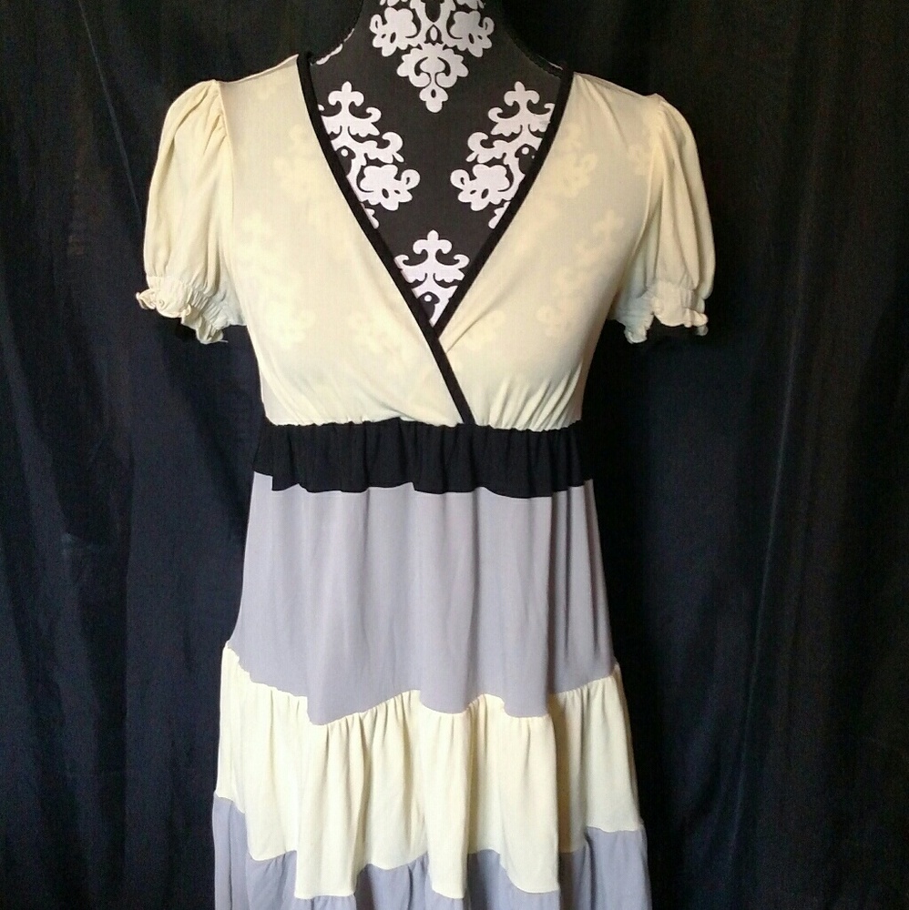 Candie's Color Block Stripe Dress
