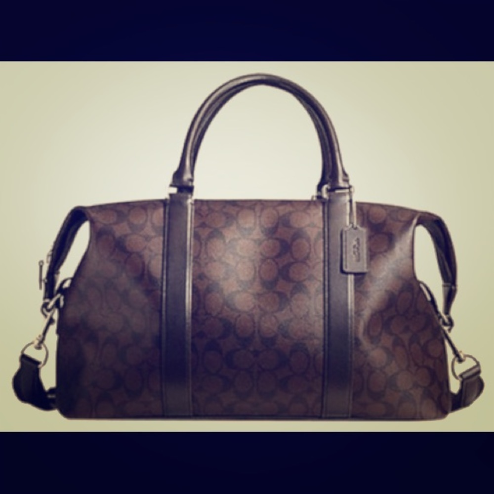 Coach men's travel bag