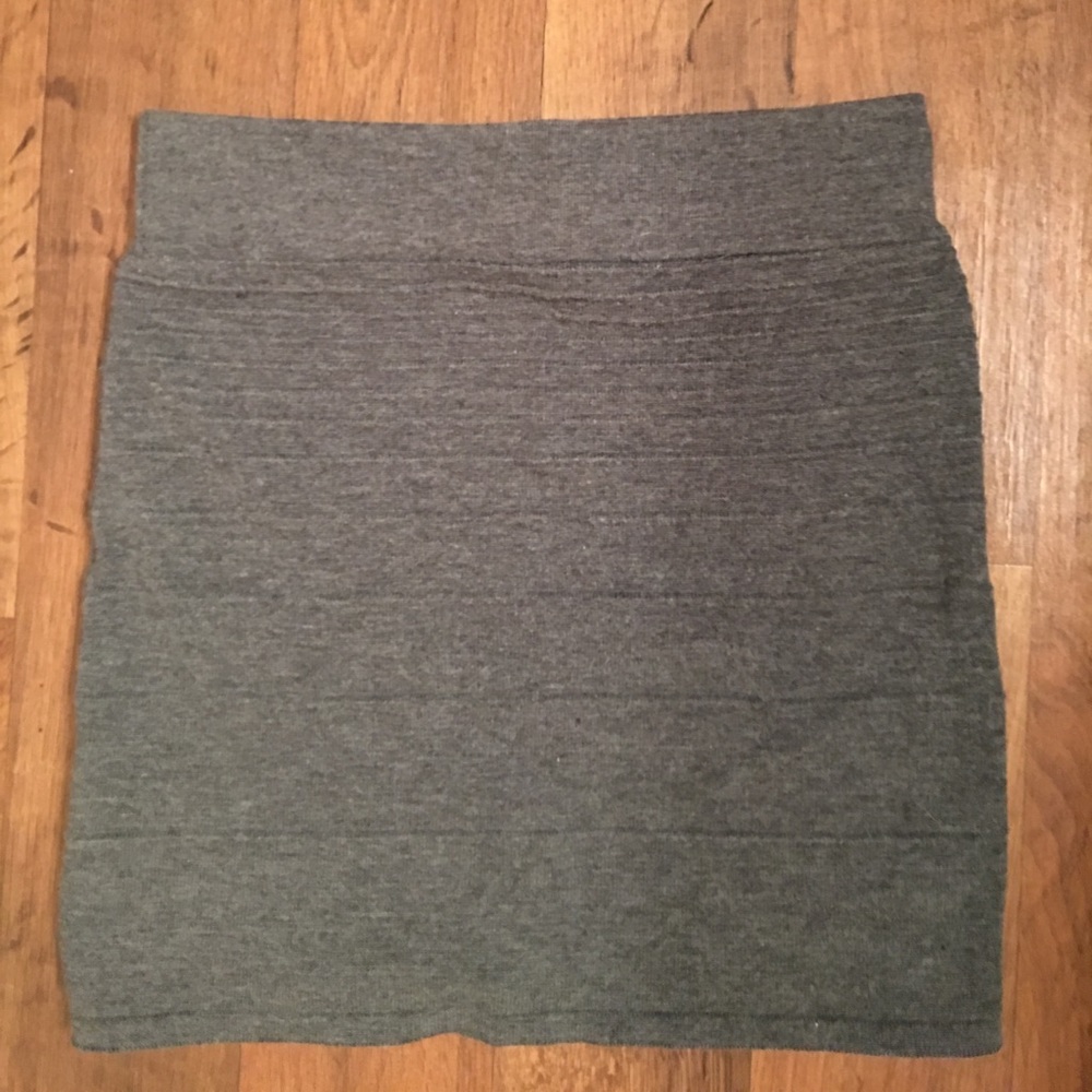Gray skirt!