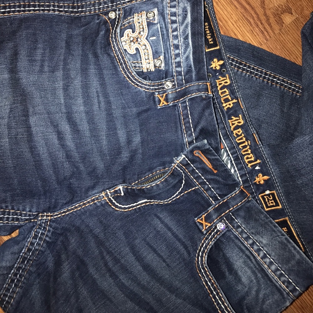 Rock revival jeans