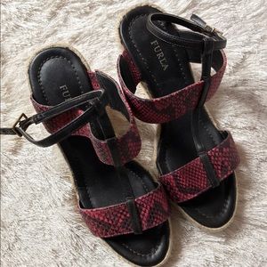 Furla Snakeskin Espadrilles