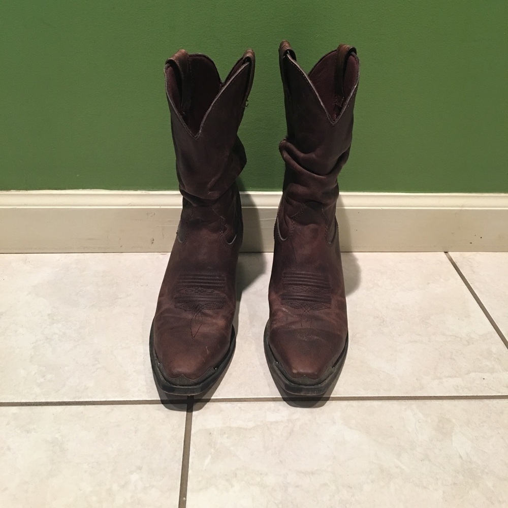 Durango leather boots and Boot conditioner