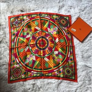 Hermes Silk Scarf