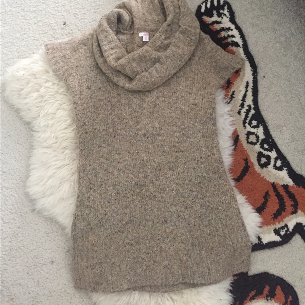 Chunky Cowl Neck Sweater