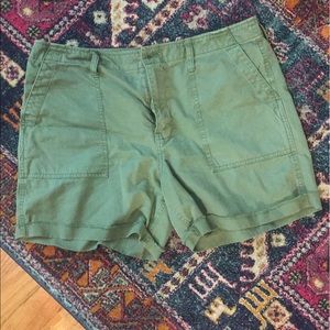 Madewell sz 30 olive shorts EUC hardly worn