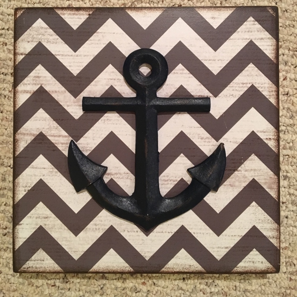 Anchor wall art