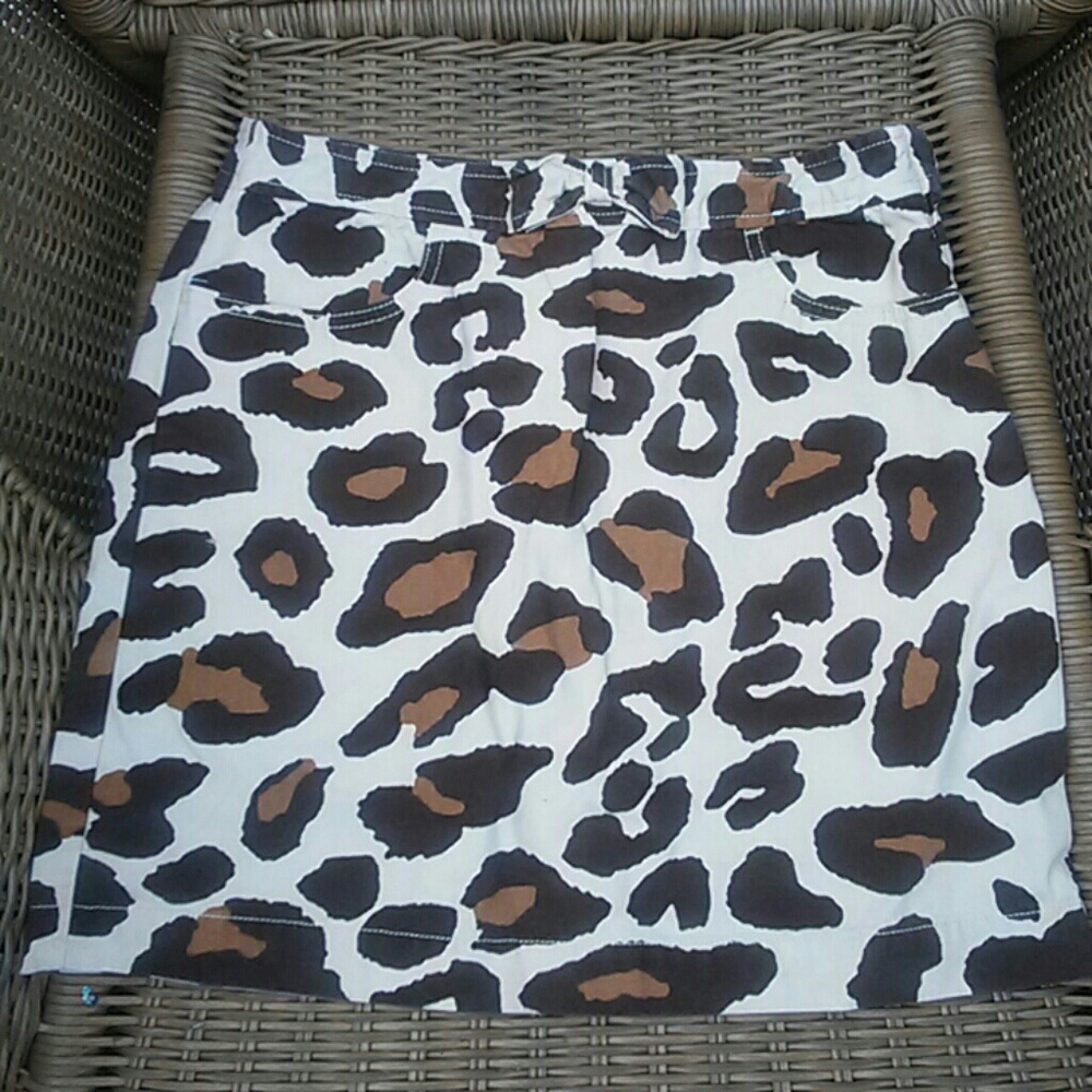 Cute Girls Gymboree​ Giraffe Print Skirt Size 12