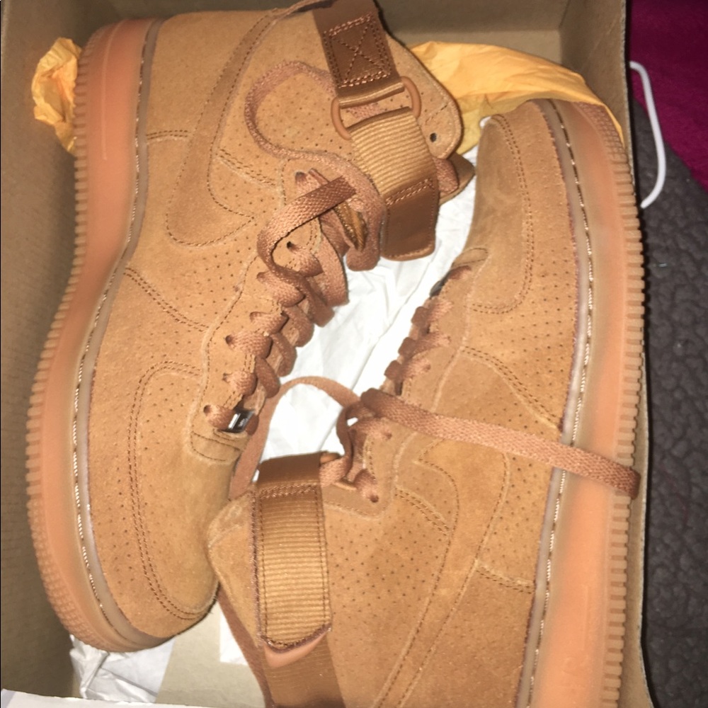 Suede Hi Top Air Force One