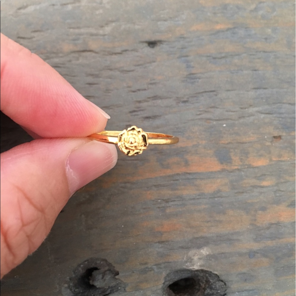 FINAL PRICE Gorjana gold rose ring