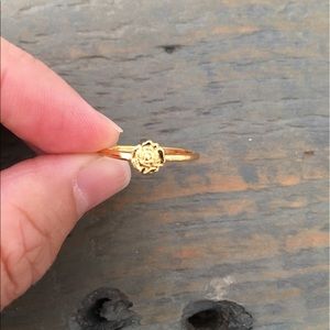 FINAL PRICE Gorjana gold rose ring