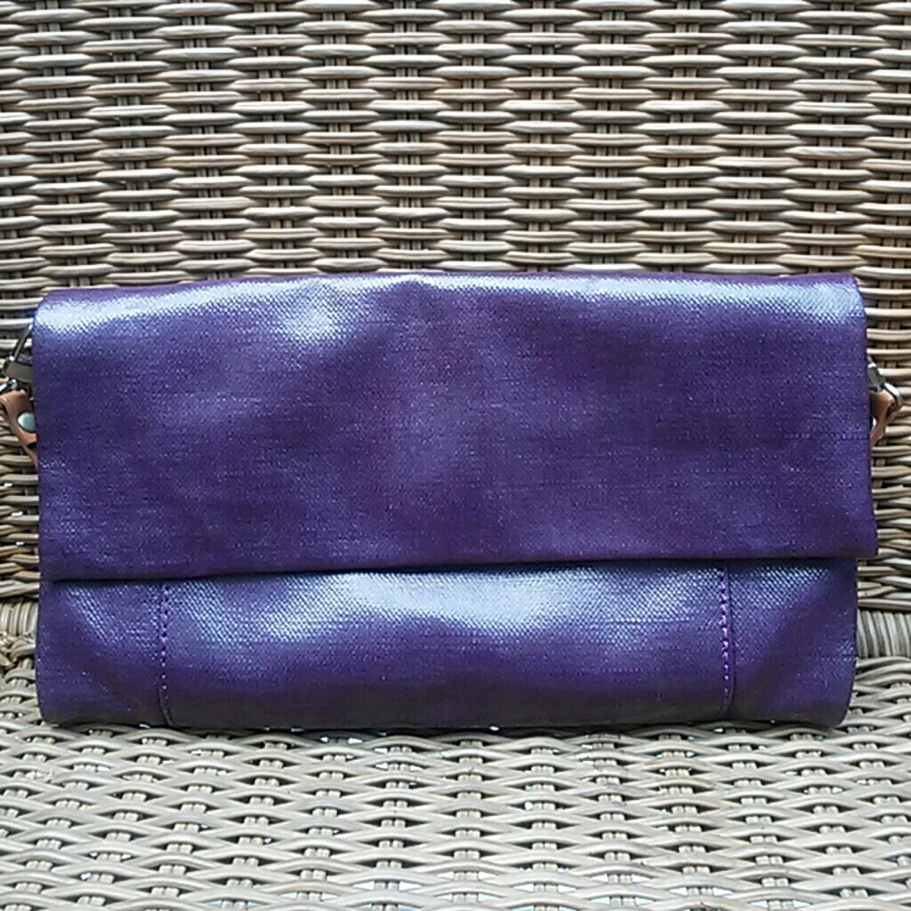 Purple Clutch Purse