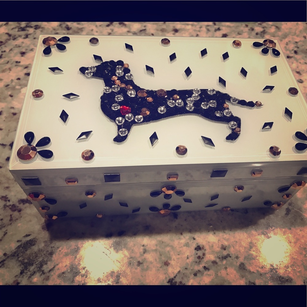 Dachshund Doxie Wiener Sausage dog jewelry box