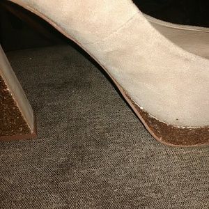 Elle Pumps With Sparkly Heels--Size 10