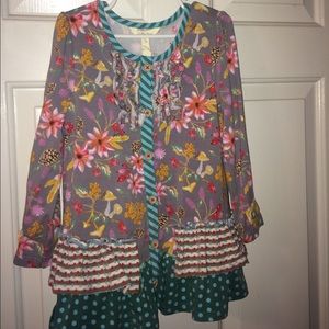 Matilda jane size 6 long sleeve shirt