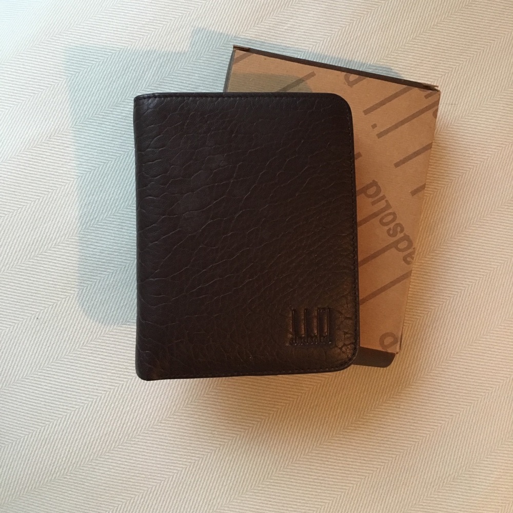 ！SOLD！Two-fold short wallet in brown