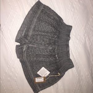 Surf gypsy eyelet gray shorts