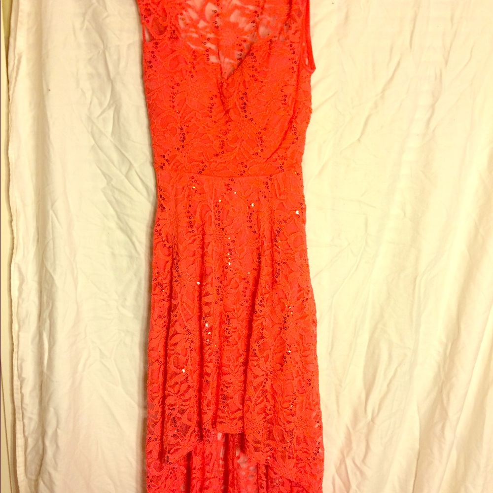 Juniors High-Low Dress