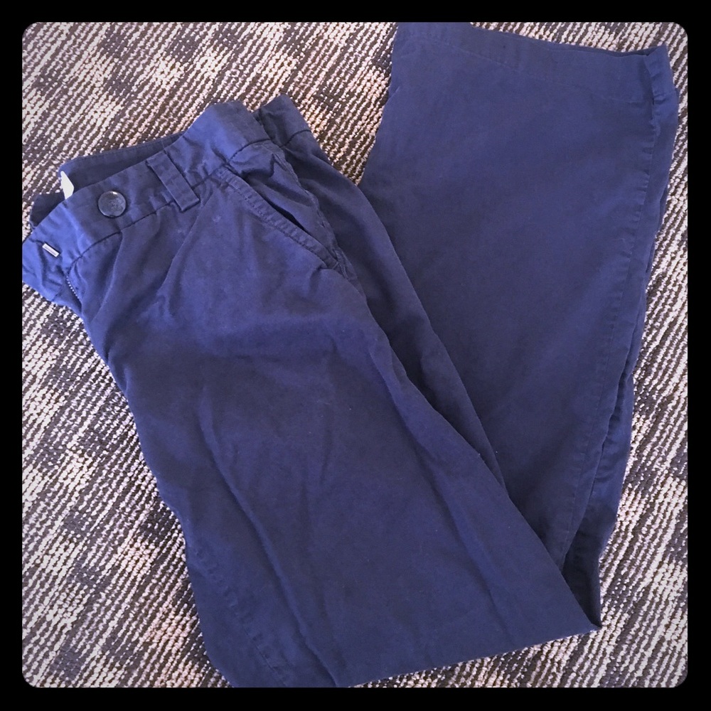 J.Crew navy blue broken in chino pants