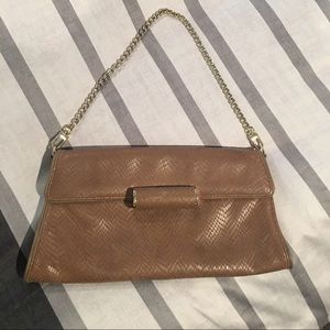 Sale!!! BCBGMAXAZRIA Nude Leather Handbag