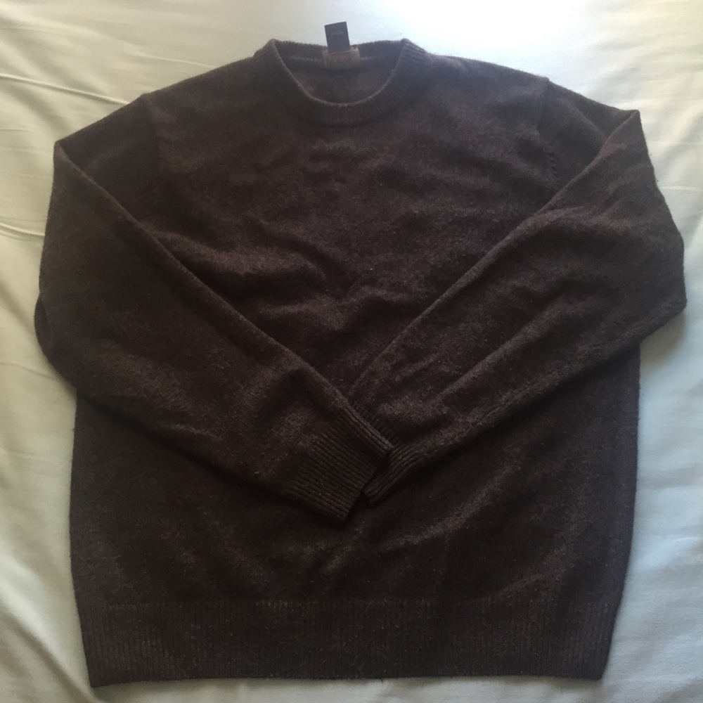 Black 100% lambs wool sweater only worn twice