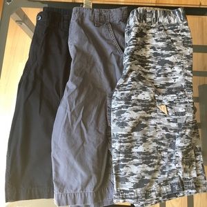 3 boys cargo shorts for $21