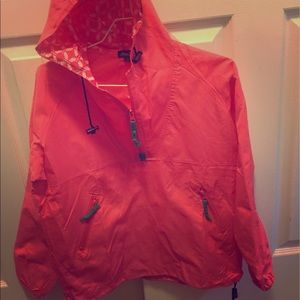 Girls pull over rain jacket size XL