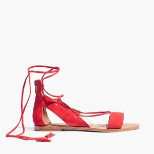 Madewell Bridget Lace Up Sandals