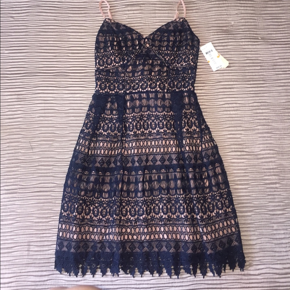 NWT- THE CUTEST NAVY DRESS