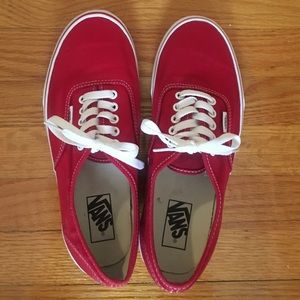 Red Vans