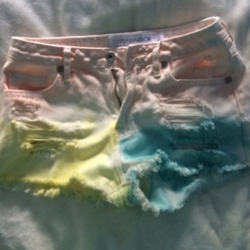 5/$25 tie dye pacsun shorts