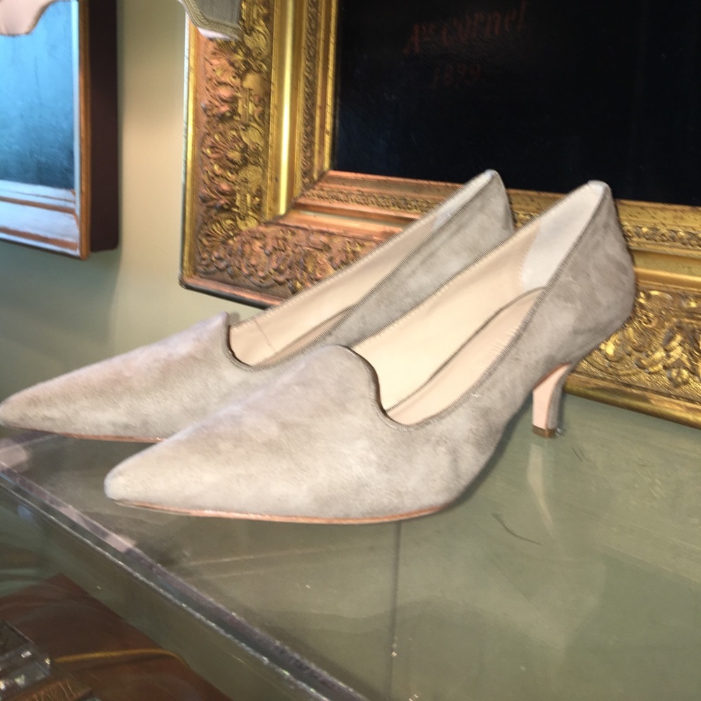Elizabeth and James suede heels