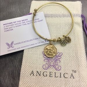 NEW Angelica Mother of the Bride Gold Bracelet