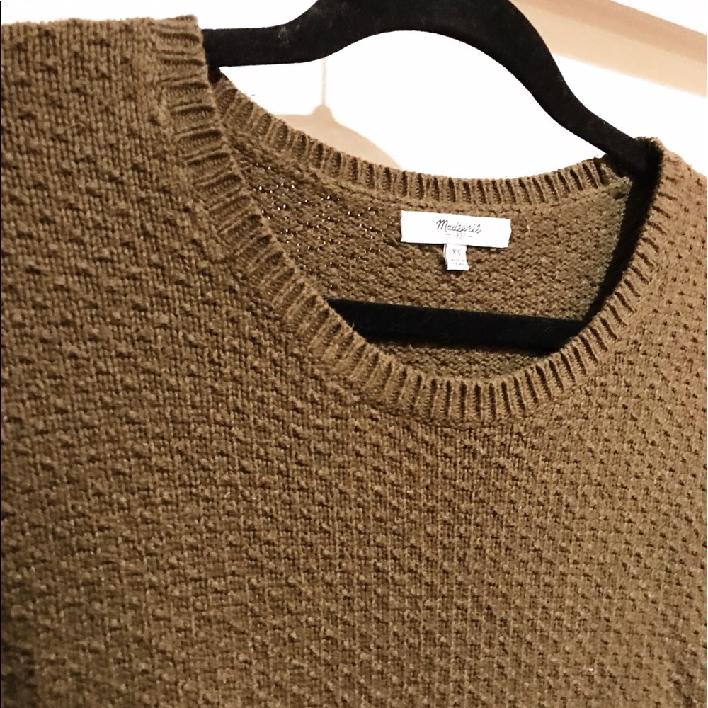 Green Madewell Long Sleeve Sweater