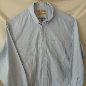 Mens long sleeve roundtree dress shirt