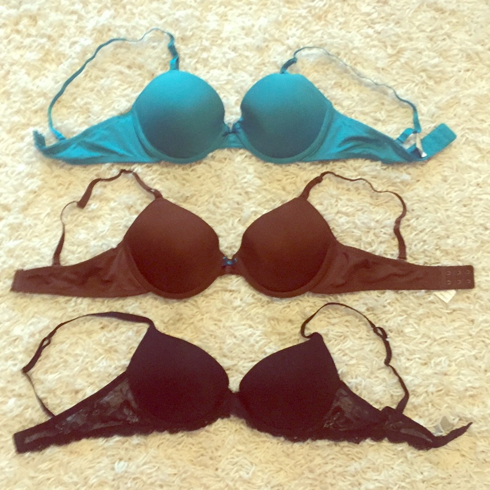 Set of 3 Bras - 34B