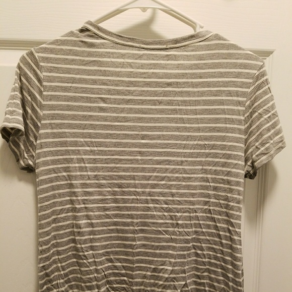 Grey stripe tee - Picture 4 of 4