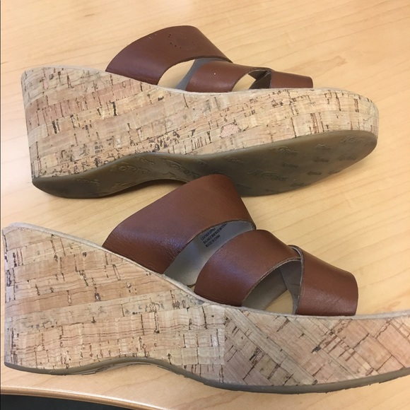 Kork Ease Shoes - Kork Ease leather wedges with cork bottom