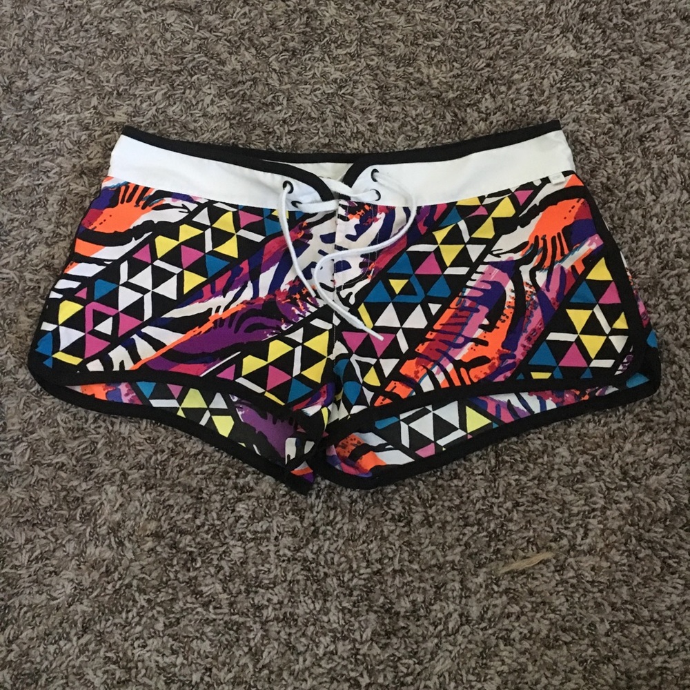 Geometric Print Swim Shorts