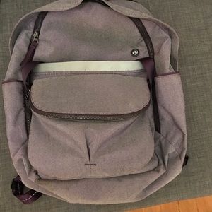 Purple Lululemon backpack